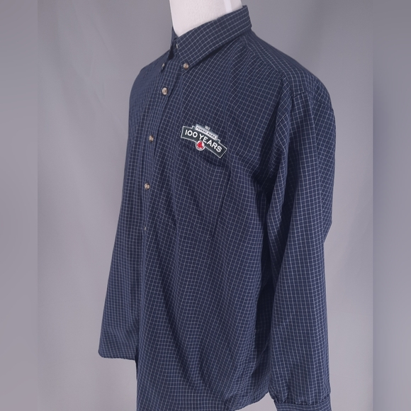 Boston Red Socks Fenway Park 100 Years Shirt Men's Large Antigua Long Sleeve - Picture 5 of 12